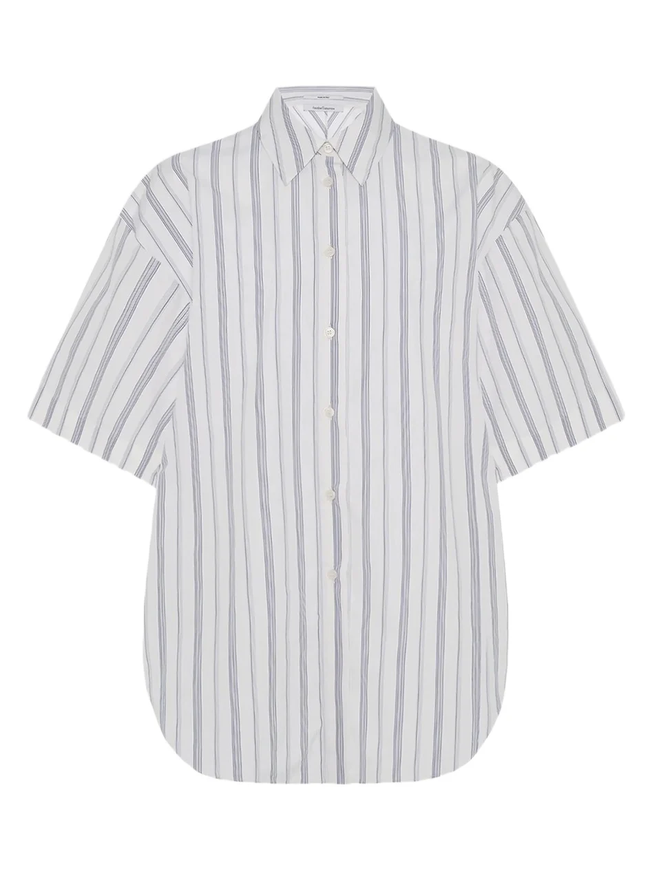 Another Tomorrow Women's Short Sleeve Shirt