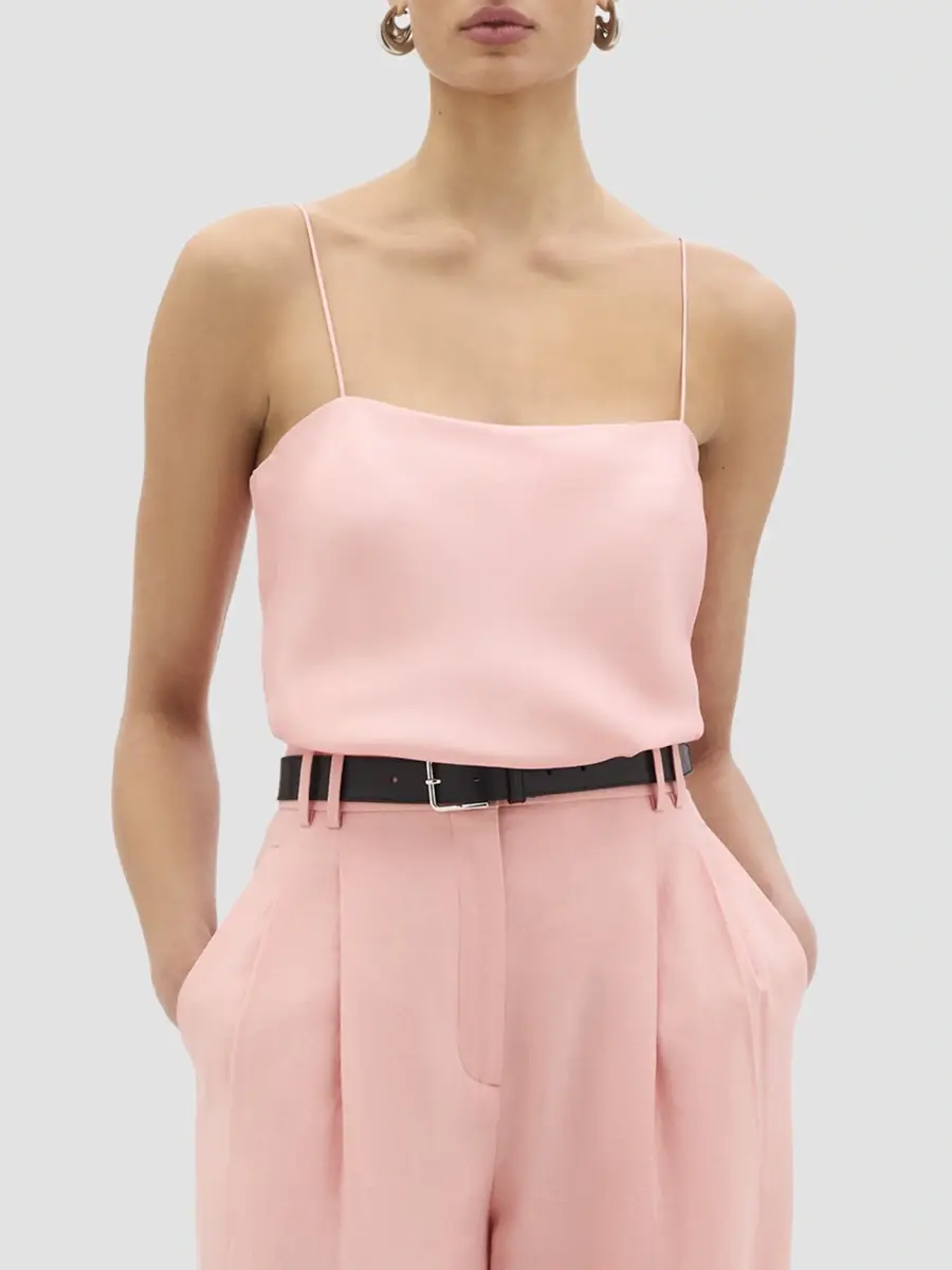 Another Tomorrow Women's Silk Camisole | Thumbnail 2 Another Tomorrow Women's Silk Camisole | Thumbnail 2