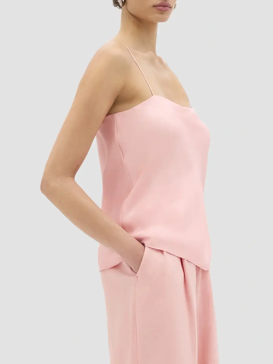 Another Tomorrow Women's Silk Camisole | Thumbnail 3 Another Tomorrow Women's Silk Camisole | Thumbnail 3