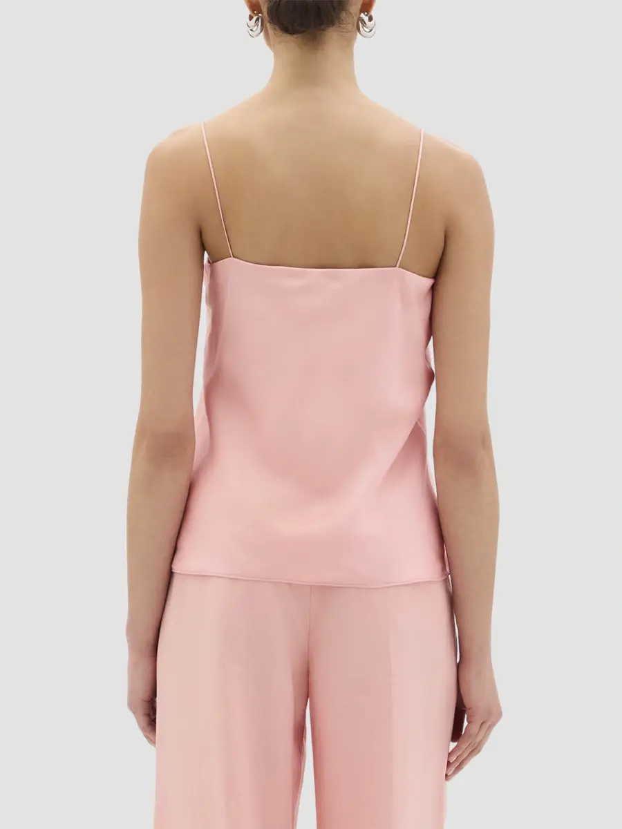 Another Tomorrow Women's Silk Camisole | Thumbnail 4 Another Tomorrow Women's Silk Camisole | Thumbnail 4