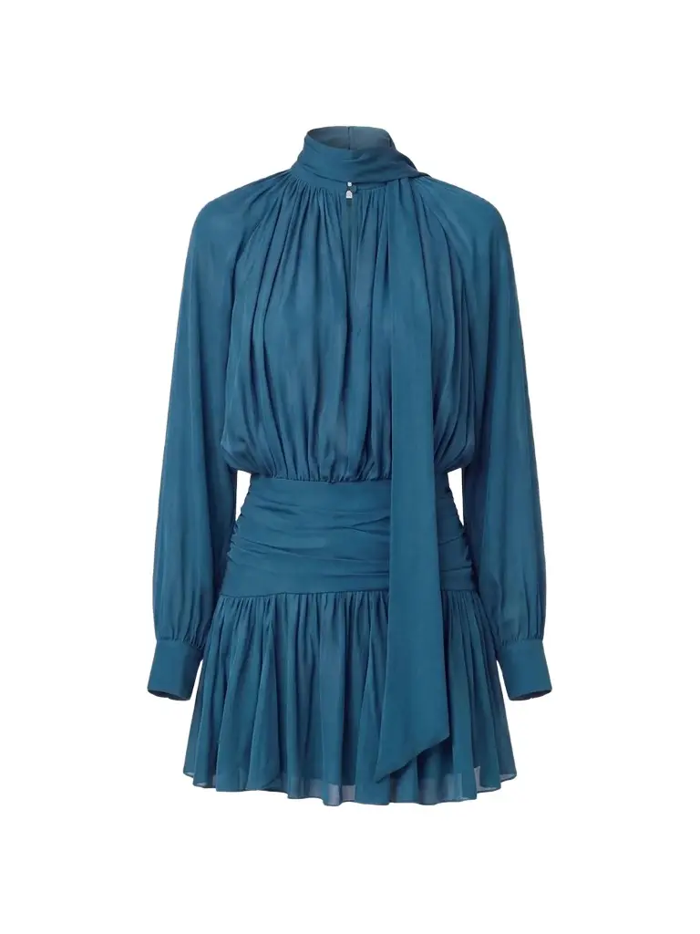 Nicholas the Label Women's Courtney Tieneck Mini Dress