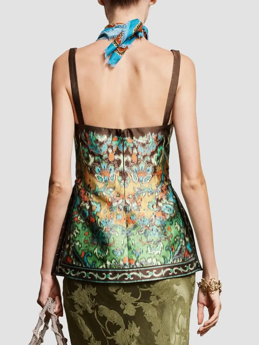 ALÉMAIS Women's Charlotte Printed Top | Thumbnail 3 ALÉMAIS Women's Charlotte Printed Top | Thumbnail 3