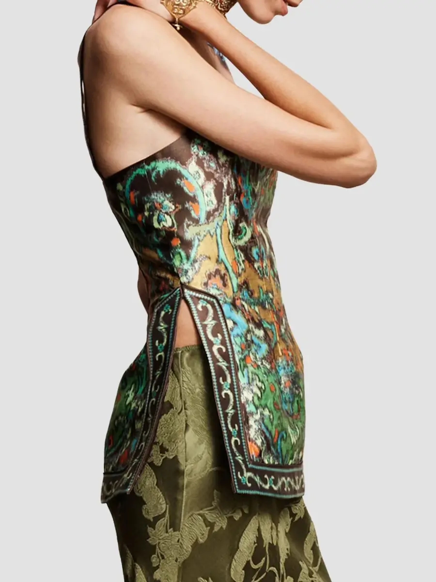 ALÉMAIS Women's Charlotte Printed Top | Thumbnail 4 ALÉMAIS Women's Charlotte Printed Top | Thumbnail 4