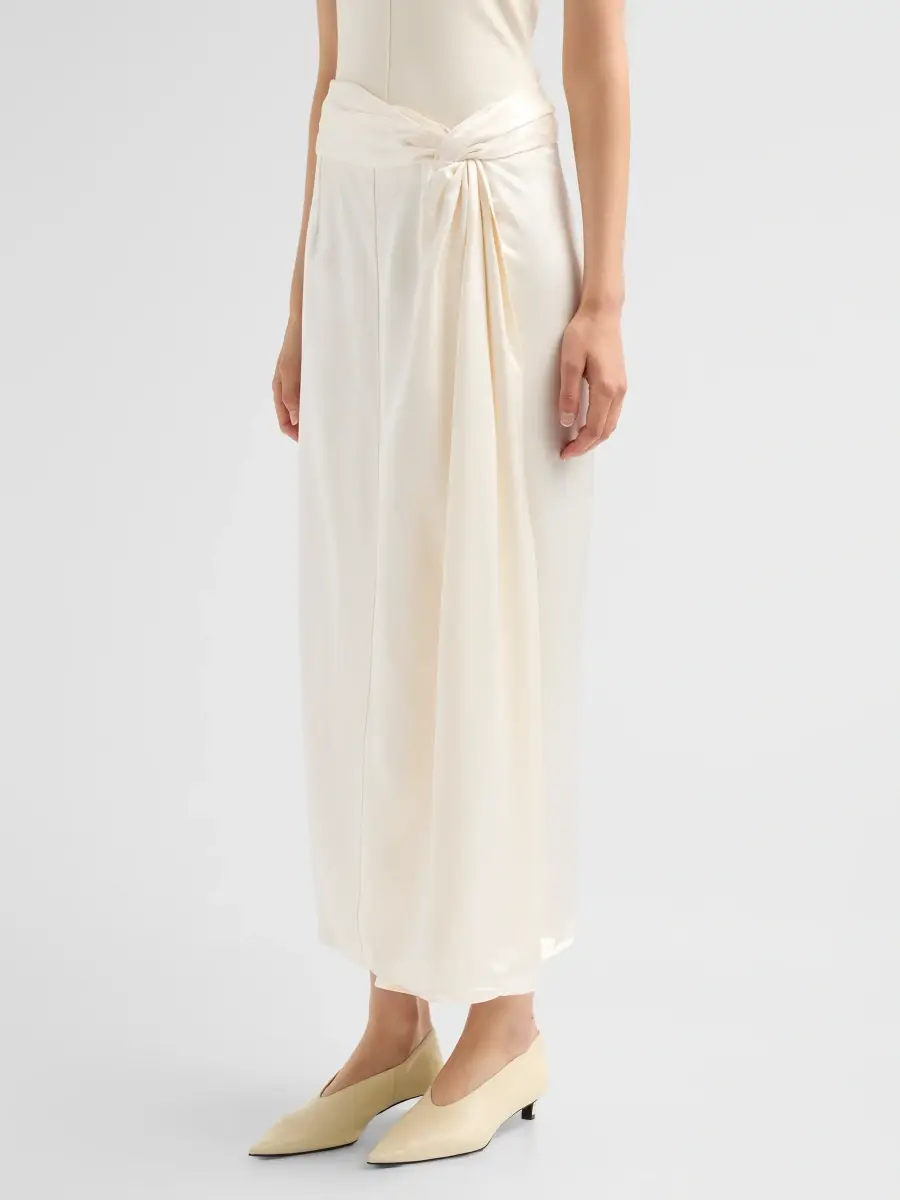 RÓHE Women's Sarong Satin Maxi Skirt | Thumbnail 4 RÓHE Women's Sarong Satin Maxi Skirt | Thumbnail 4