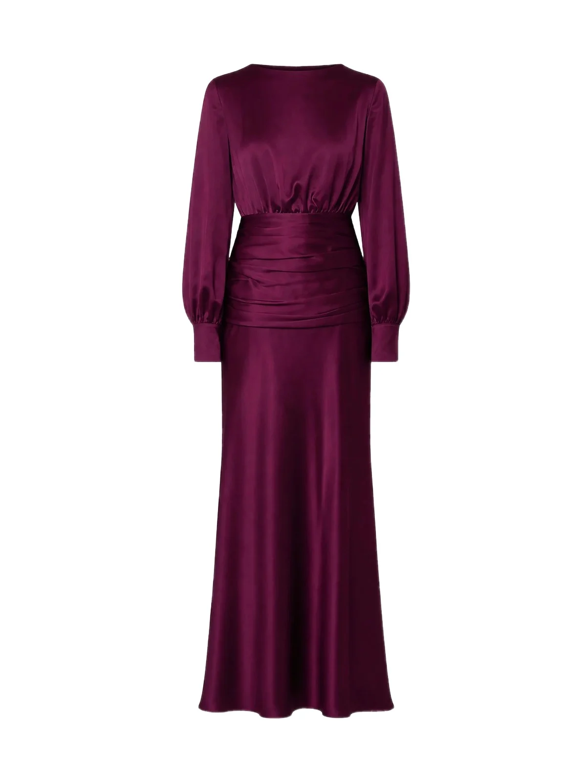 Nicholas the Label Women's Samina Shirred Satin Gown