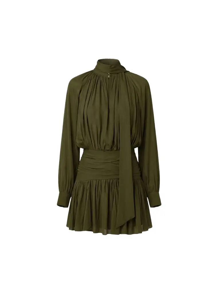 Nicholas the Label Women's Courtney Tieneck Mini Dress