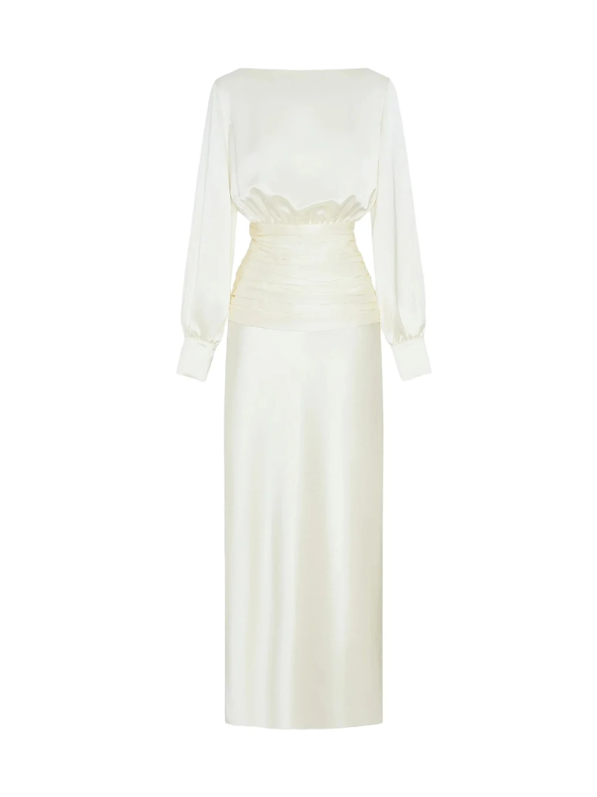 Nicholas the Label Women's Samina Shirred Satin Gown