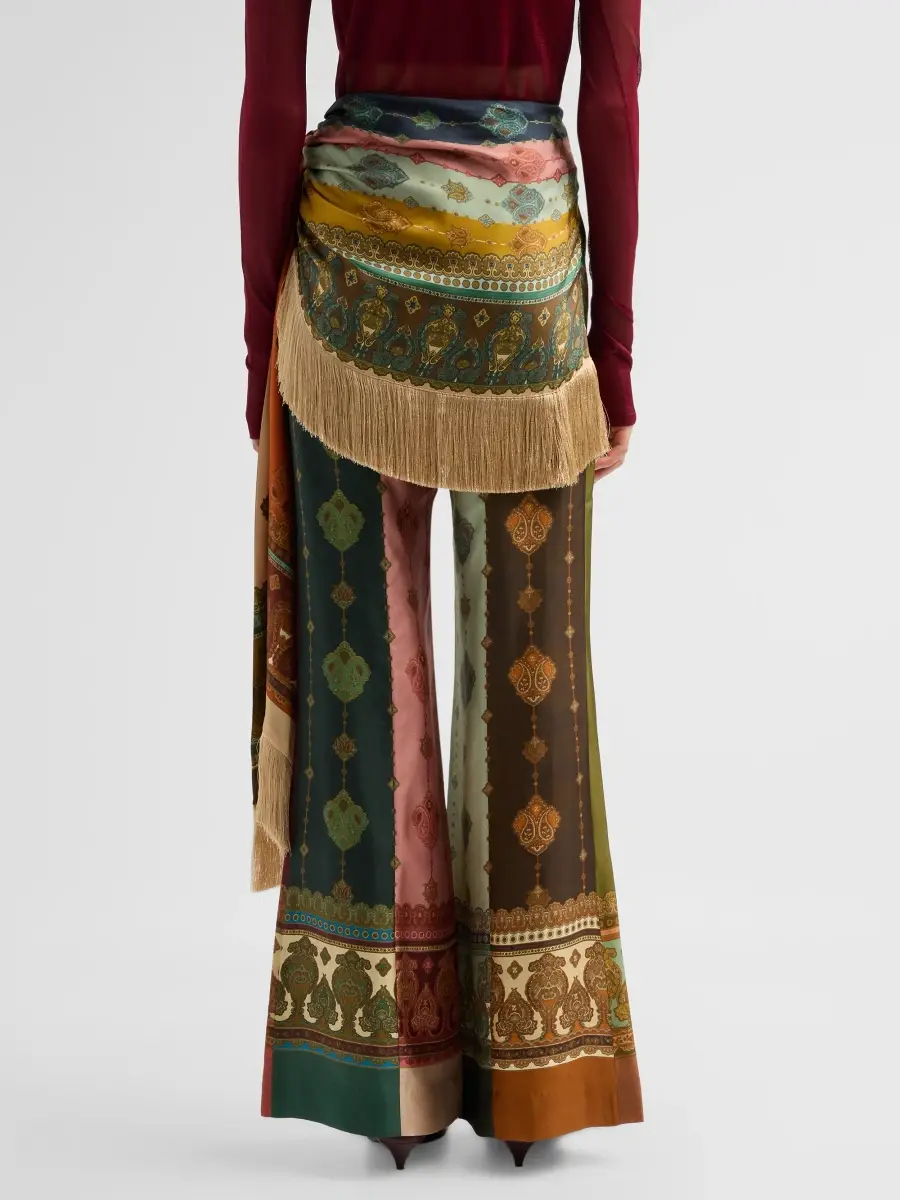 Zimmermann Women's Valiant Fringed Flare Pants | Thumbnail 3 Zimmermann Women's Valiant Fringed Flare Pants | Thumbnail 3