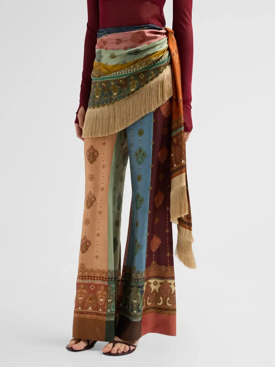 Zimmermann Women's Valiant Fringed Flare Pants | Thumbnail 4 Zimmermann Women's Valiant Fringed Flare Pants | Thumbnail 4