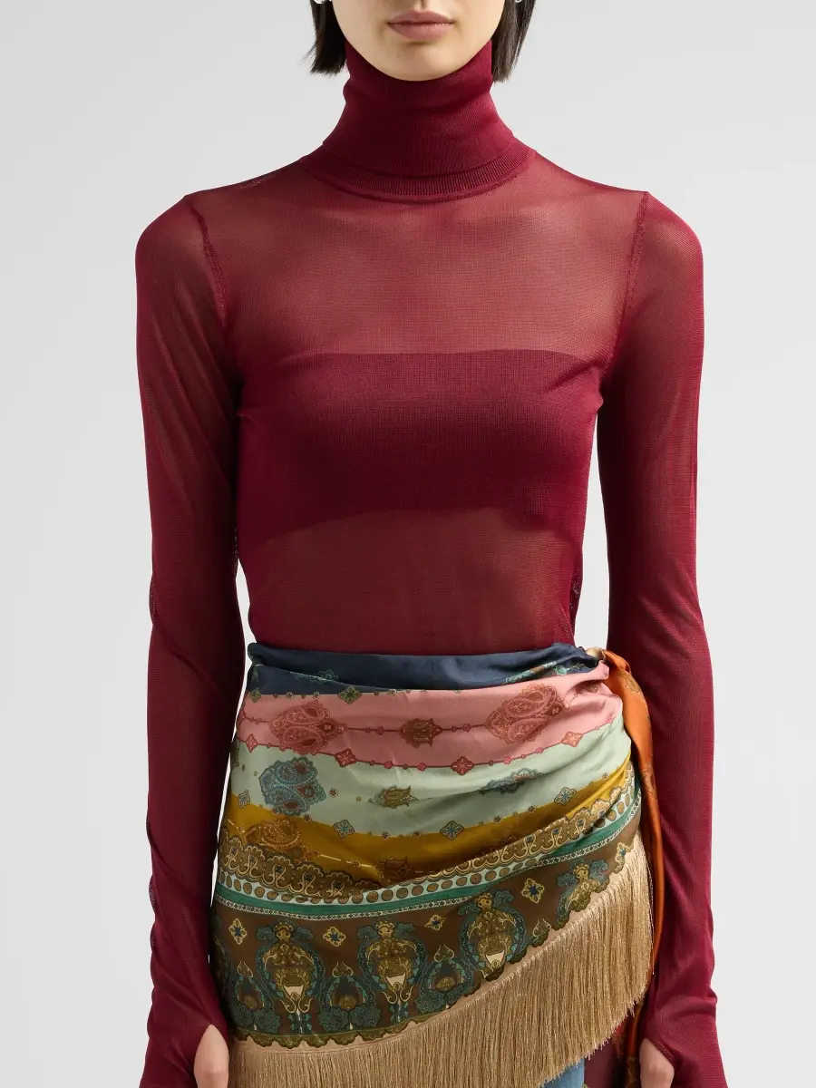 Zimmermann Women's Fine-Knit Turtleneck Top | Thumbnail 5 Zimmermann Women's Fine-Knit Turtleneck Top | Thumbnail 5