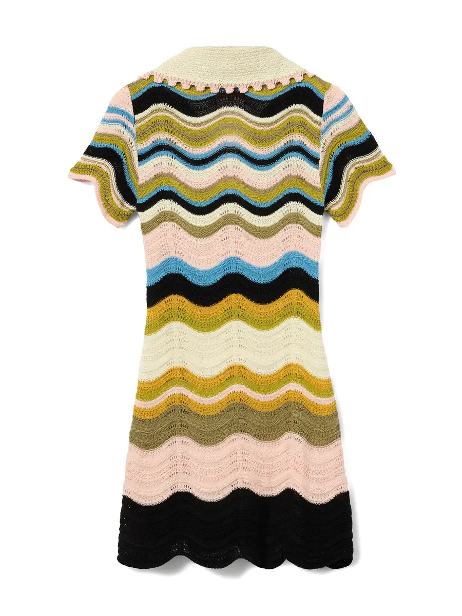 La DoubleJ Crochet Chevron Mini Dress | Thumbnail 2 La DoubleJ Crochet Chevron Mini Dress | Thumbnail 2