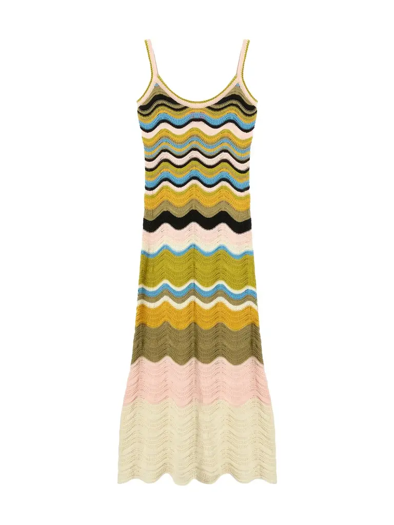Crochet Chevron Sundress Crochet Chevron Sundress