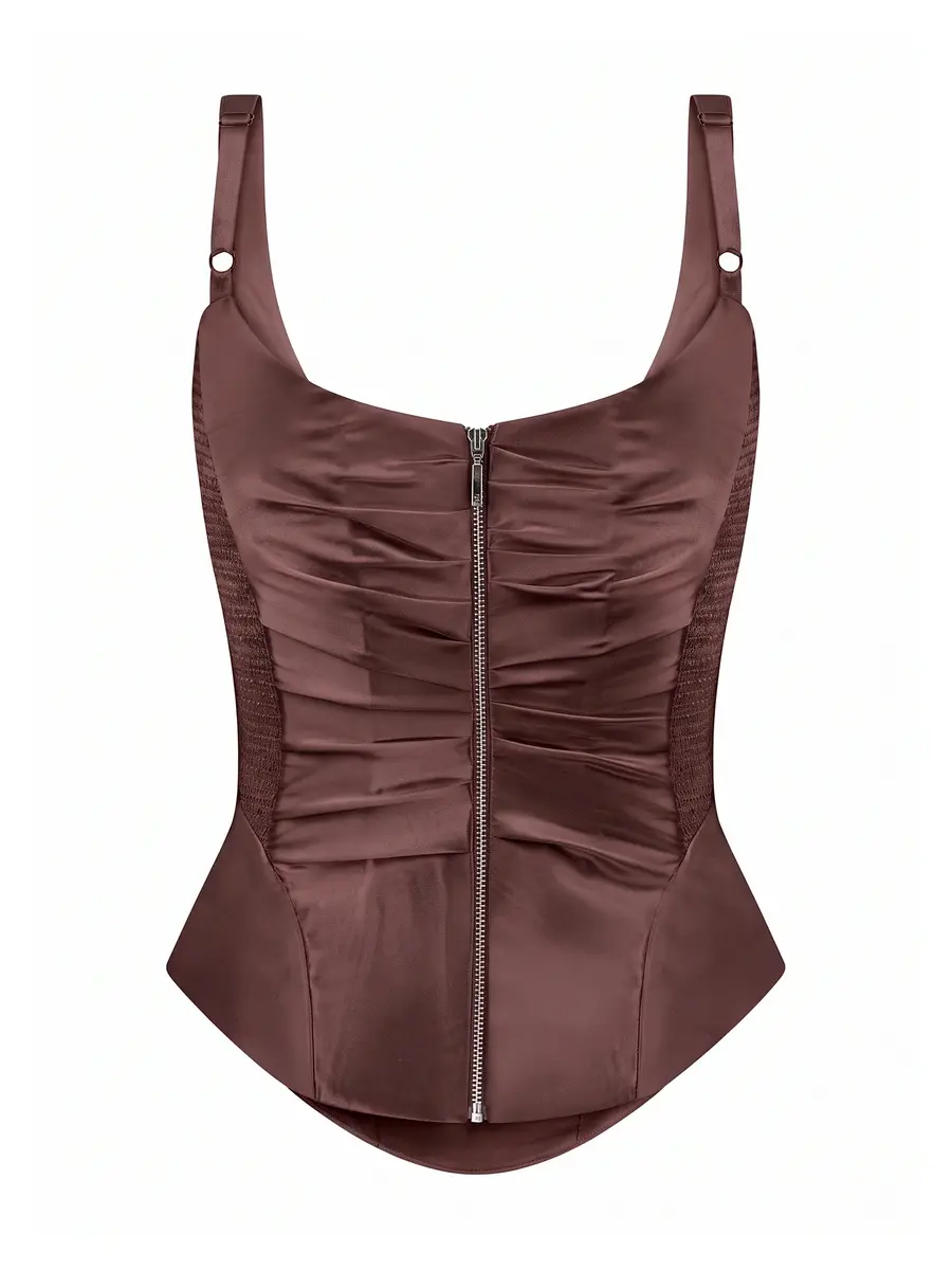 Anna October Florence Satin Corset | Thumbnail 2