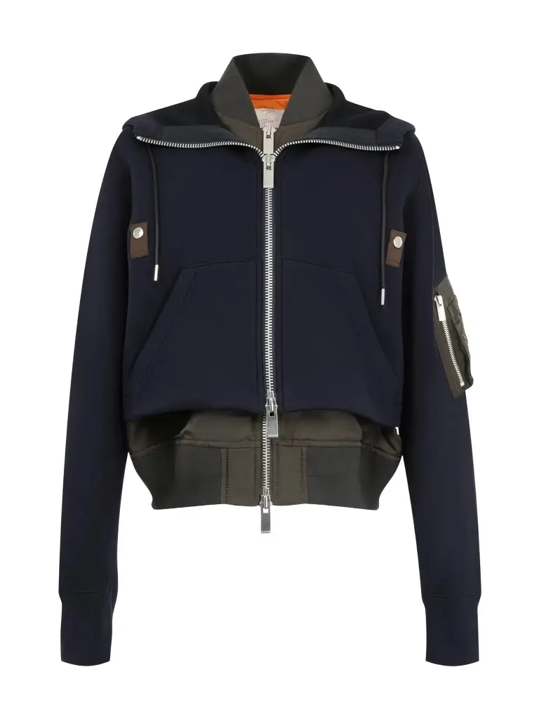 Layered Sponge Sweat Hoodie Layered Sponge Sweat Hoodie