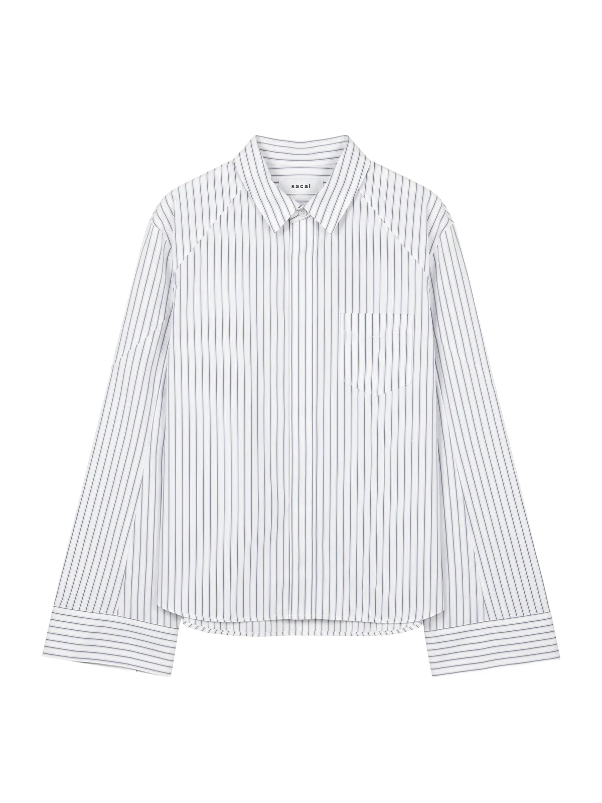 Striped Poplin Shirt Striped Poplin Shirt
