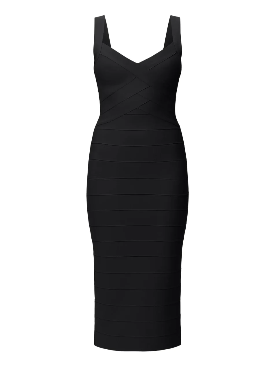 Women's Soiree Bandage Midi Dress