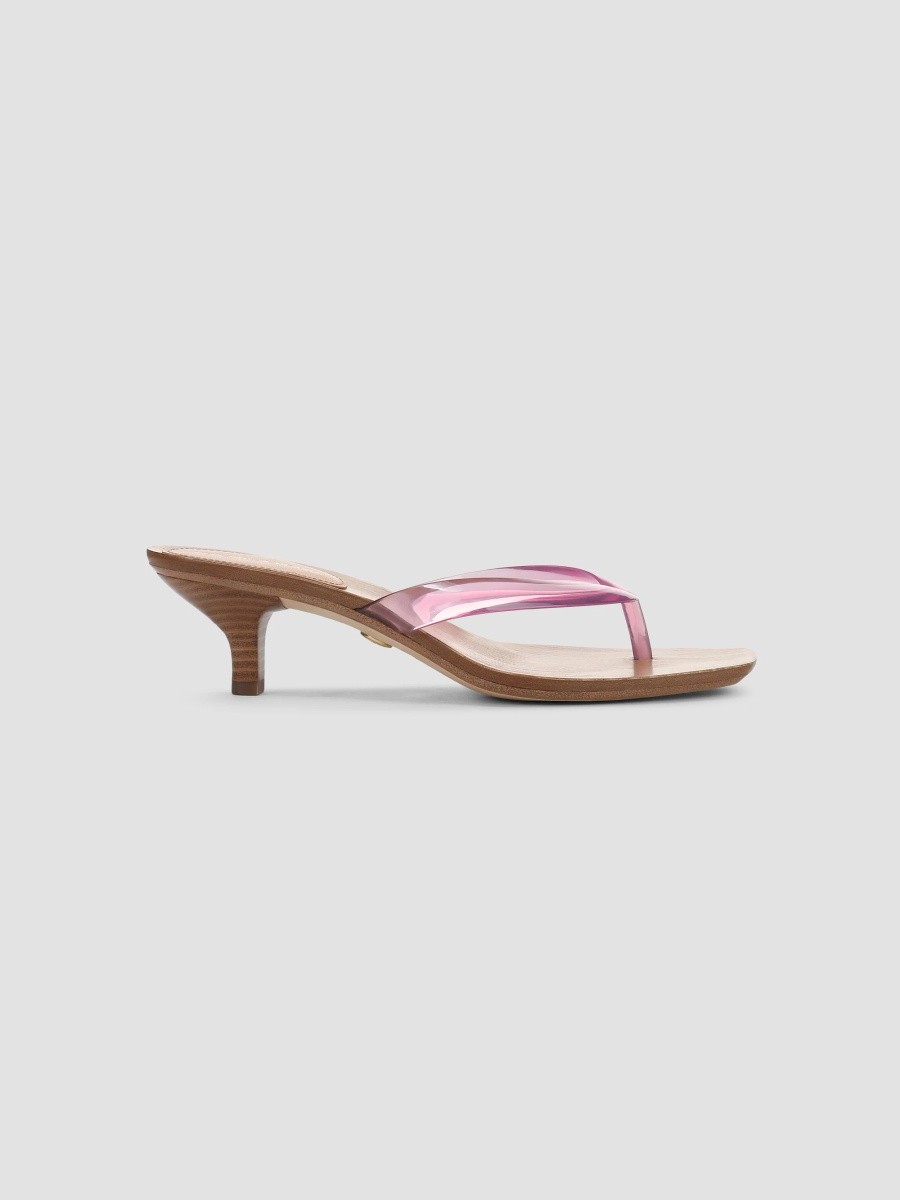 Veronica Beard Women's Clea Jelly 45MM Slip-On Sandals