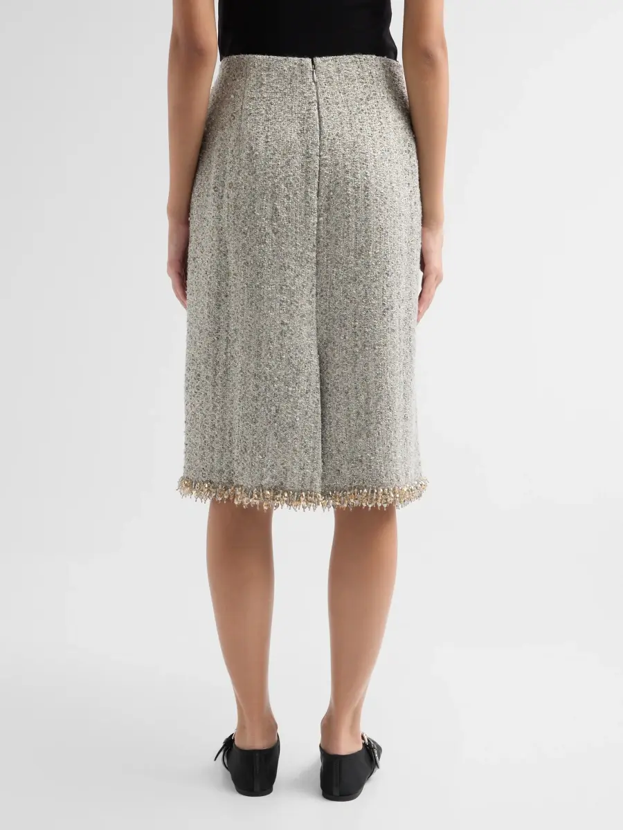 Ungaro Women's Edith Tweed Knee-Length Skirt | Thumbnail 3 Ungaro Women's Edith Tweed Knee-Length Skirt | Thumbnail 3