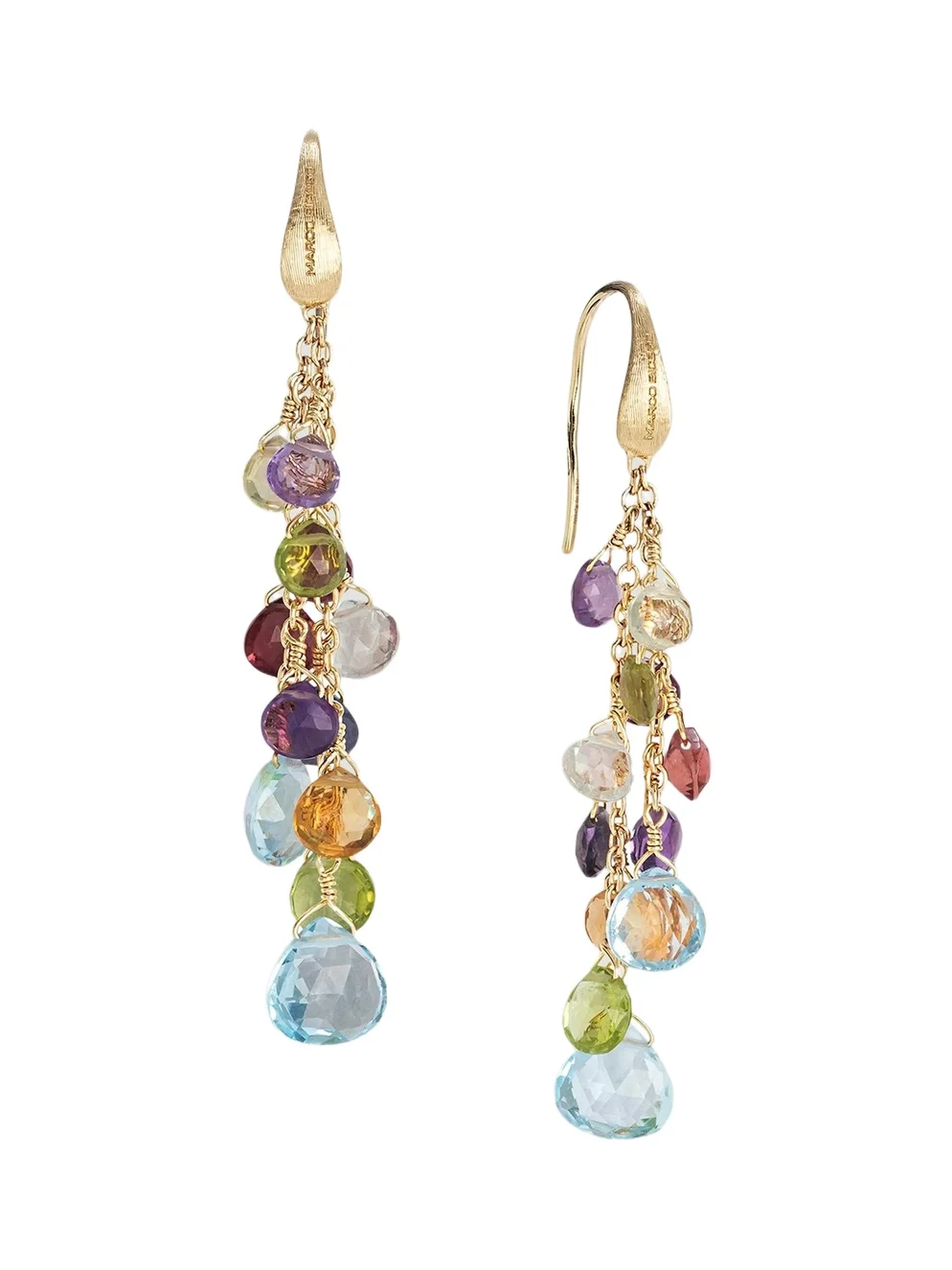 MARCO BICEGO Women's Paradise 18K Yellow Gold & Multi-Gemstone Drop Earrings