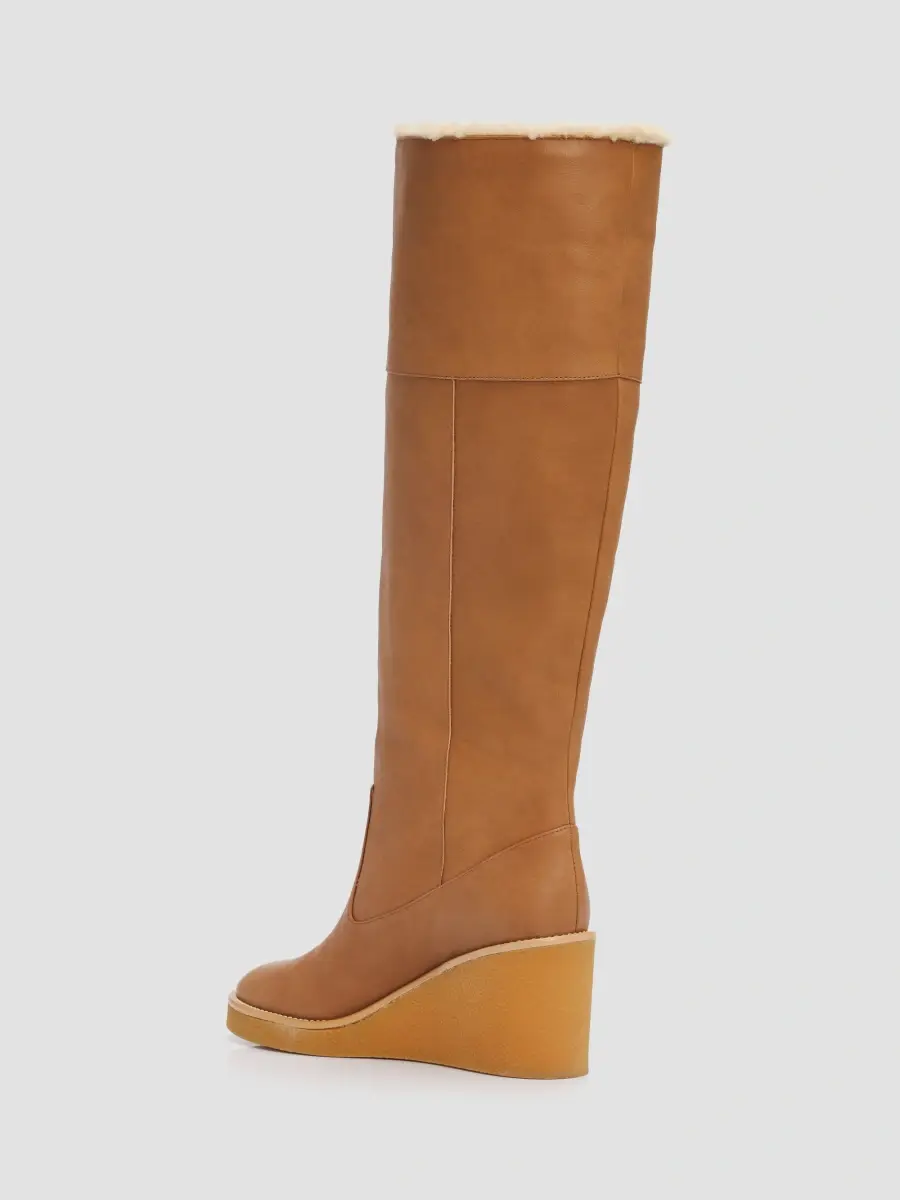 Odissì Women's Alma Shearling-Lined Leather Boots | Thumbnail 2 Odissì Women's Alma Shearling-Lined Leather Boots | Thumbnail 2