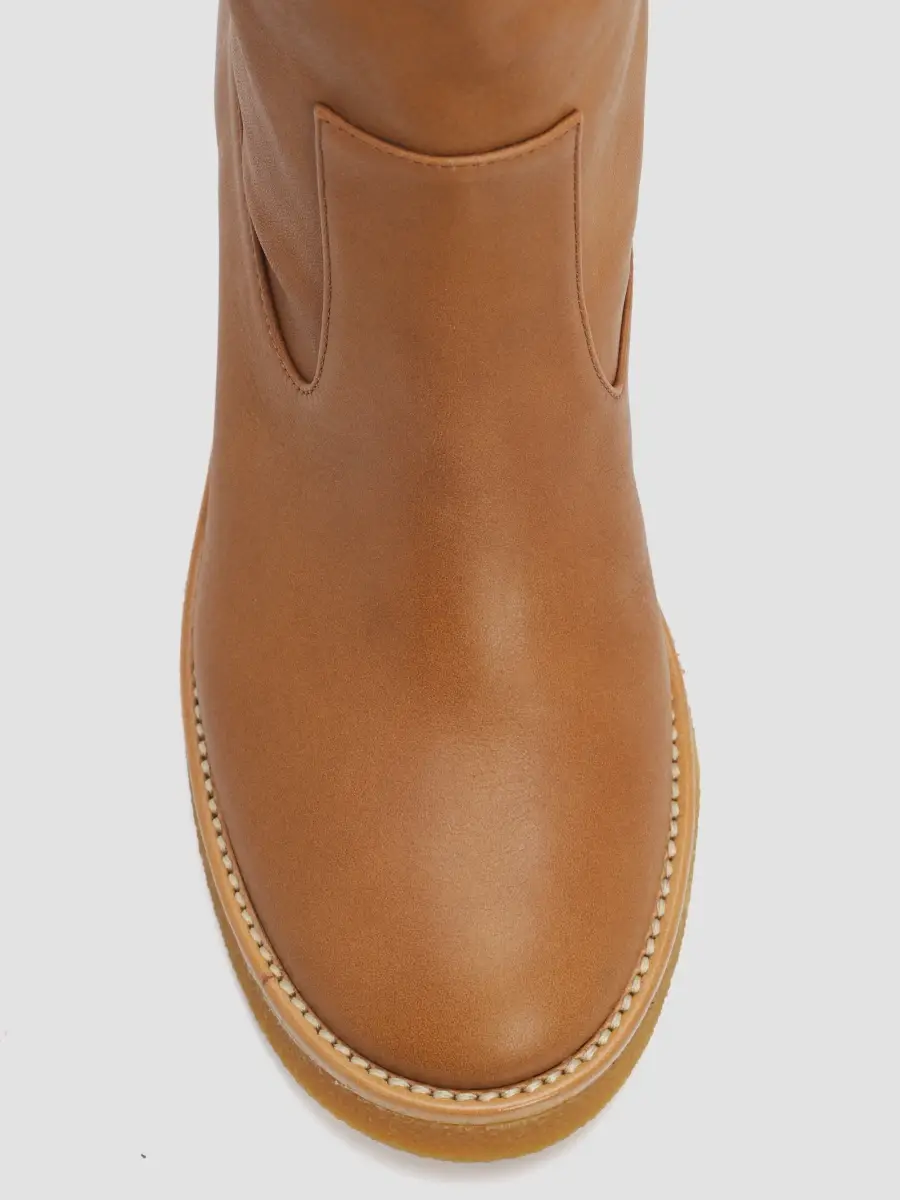 Odissì Women's Alma Shearling-Lined Leather Boots | Thumbnail 4 Odissì Women's Alma Shearling-Lined Leather Boots | Thumbnail 4