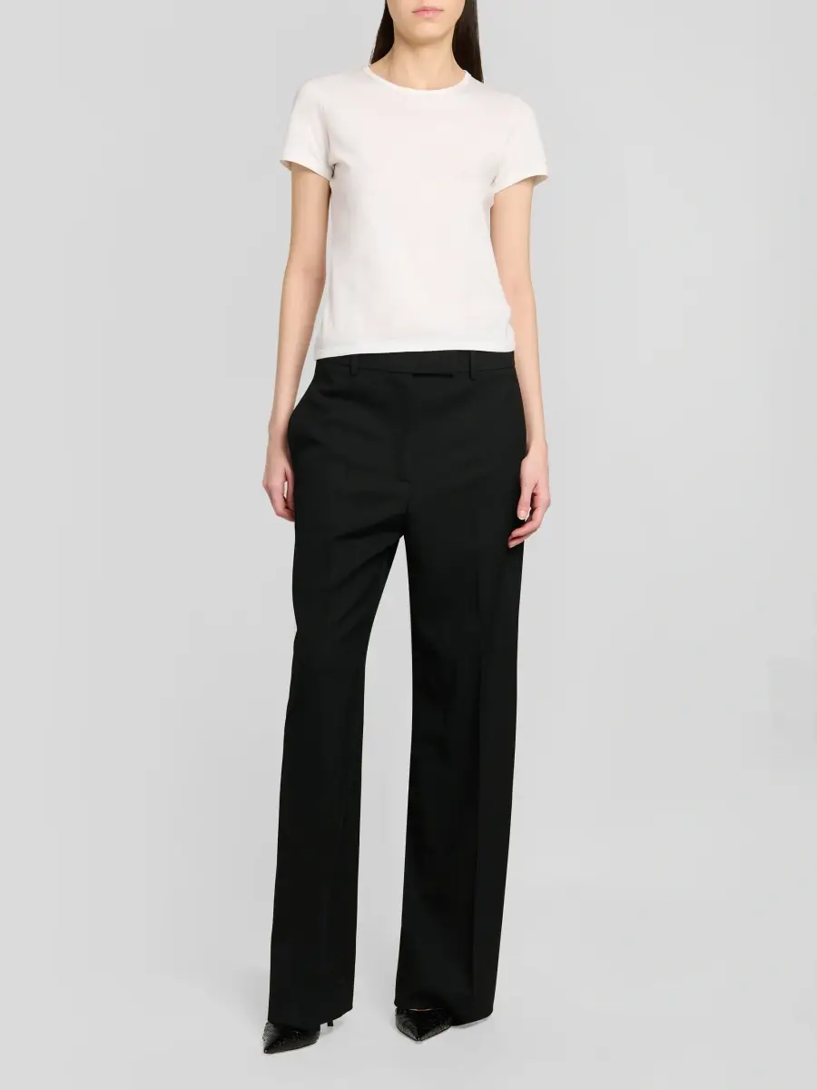 Tom Ford Women's Cotton Jersey T-Shirt | Thumbnail 2 Tom Ford Women's Cotton Jersey T-Shirt | Thumbnail 2