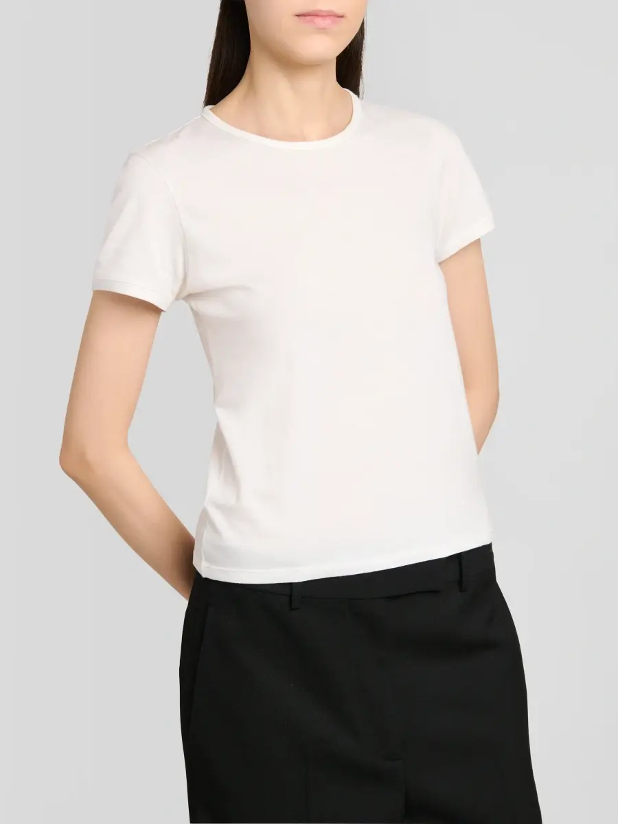 Tom Ford Women's Cotton Jersey T-Shirt | Thumbnail 5 Tom Ford Women's Cotton Jersey T-Shirt | Thumbnail 5