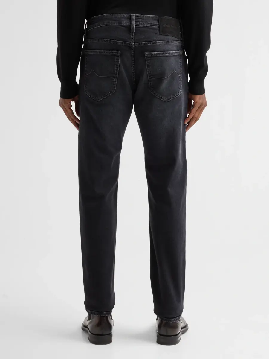 Jacob Cohen Men Cotton-Blend Slim-Fit Jeans | Thumbnail 3 Jacob Cohen Men Cotton-Blend Slim-Fit Jeans | Thumbnail 3