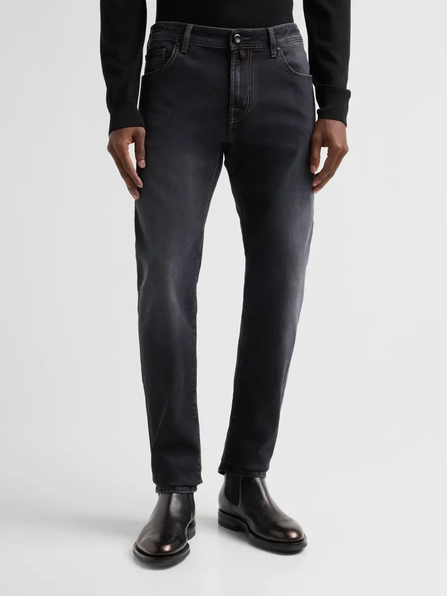 Jacob Cohen Men Cotton-Blend Slim-Fit Jeans | Thumbnail 4 Jacob Cohen Men Cotton-Blend Slim-Fit Jeans | Thumbnail 4