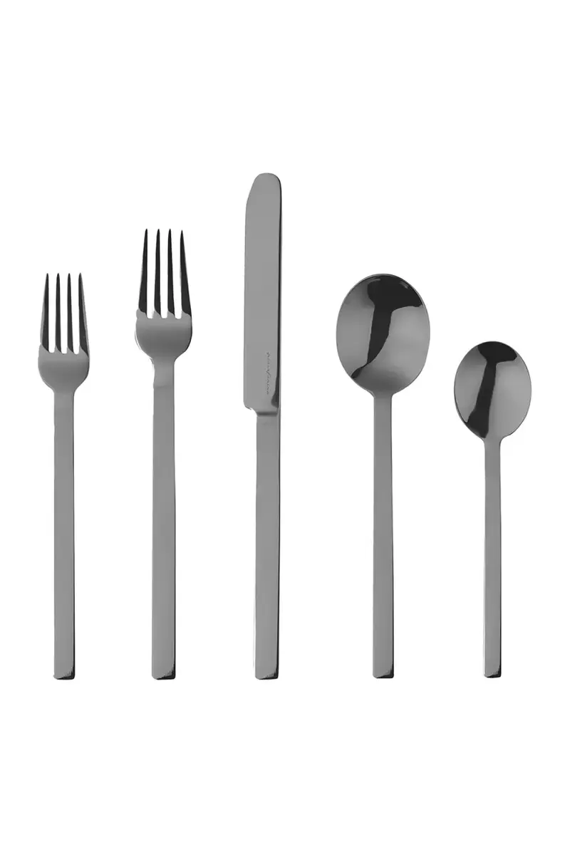 Mepra Stile Nero 5-Piece Flatware Place Setting | Thumbnail 2