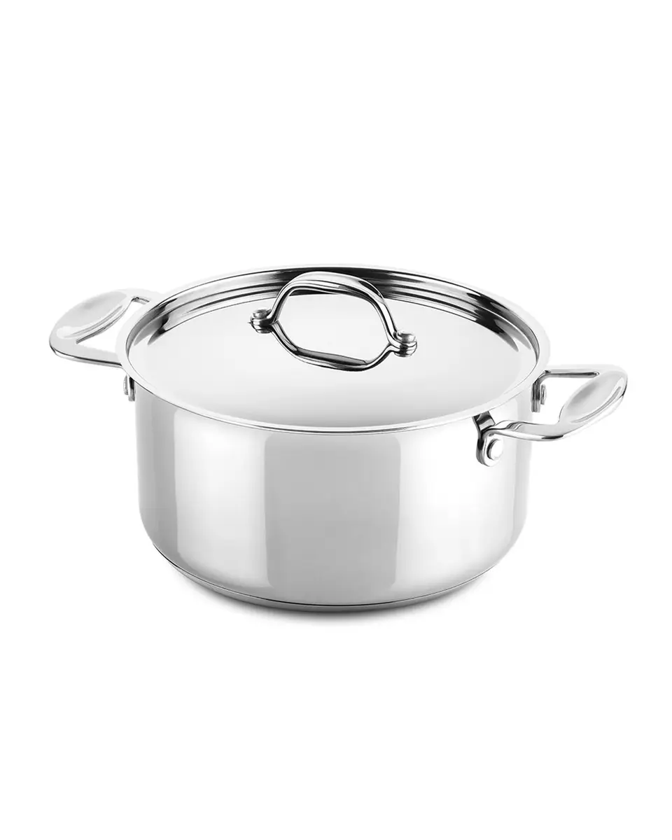 Mepra Glamour Stone 2-Handle Casserole with Lid