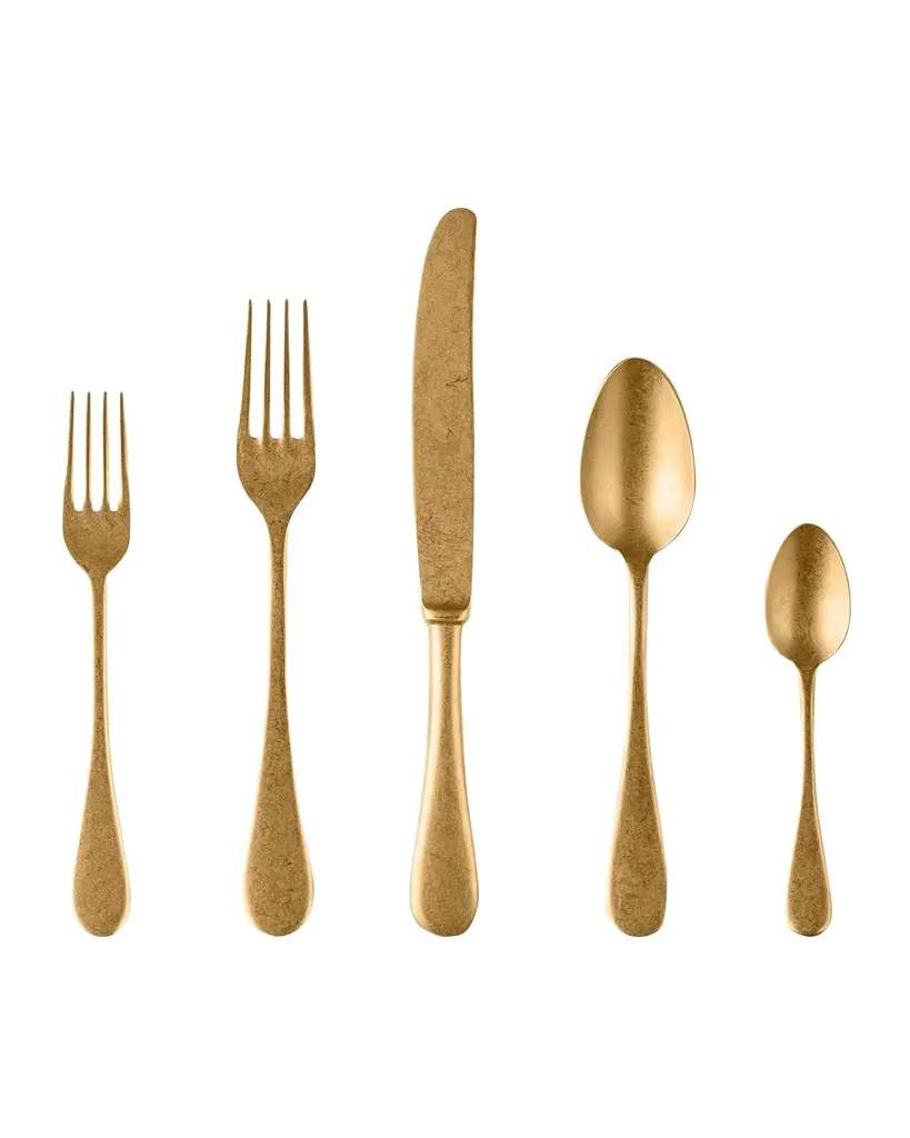 Mepra Vintage Oro 20-Piece Flatware Set