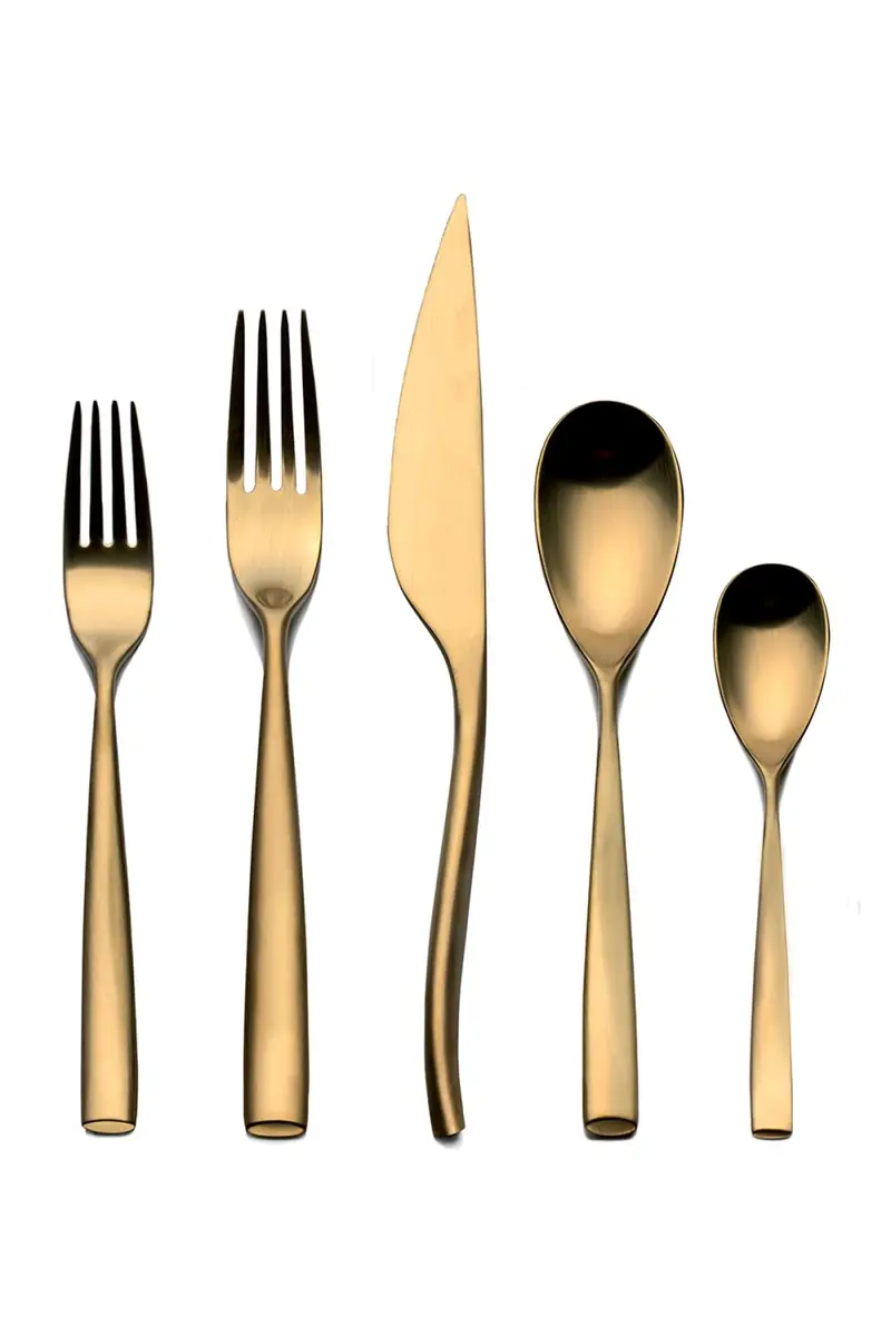 Mepra Arte Oro Ice 20-Piece Flatware Set | Thumbnail 3 Mepra Arte Oro Ice 20-Piece Flatware Set | Thumbnail 3