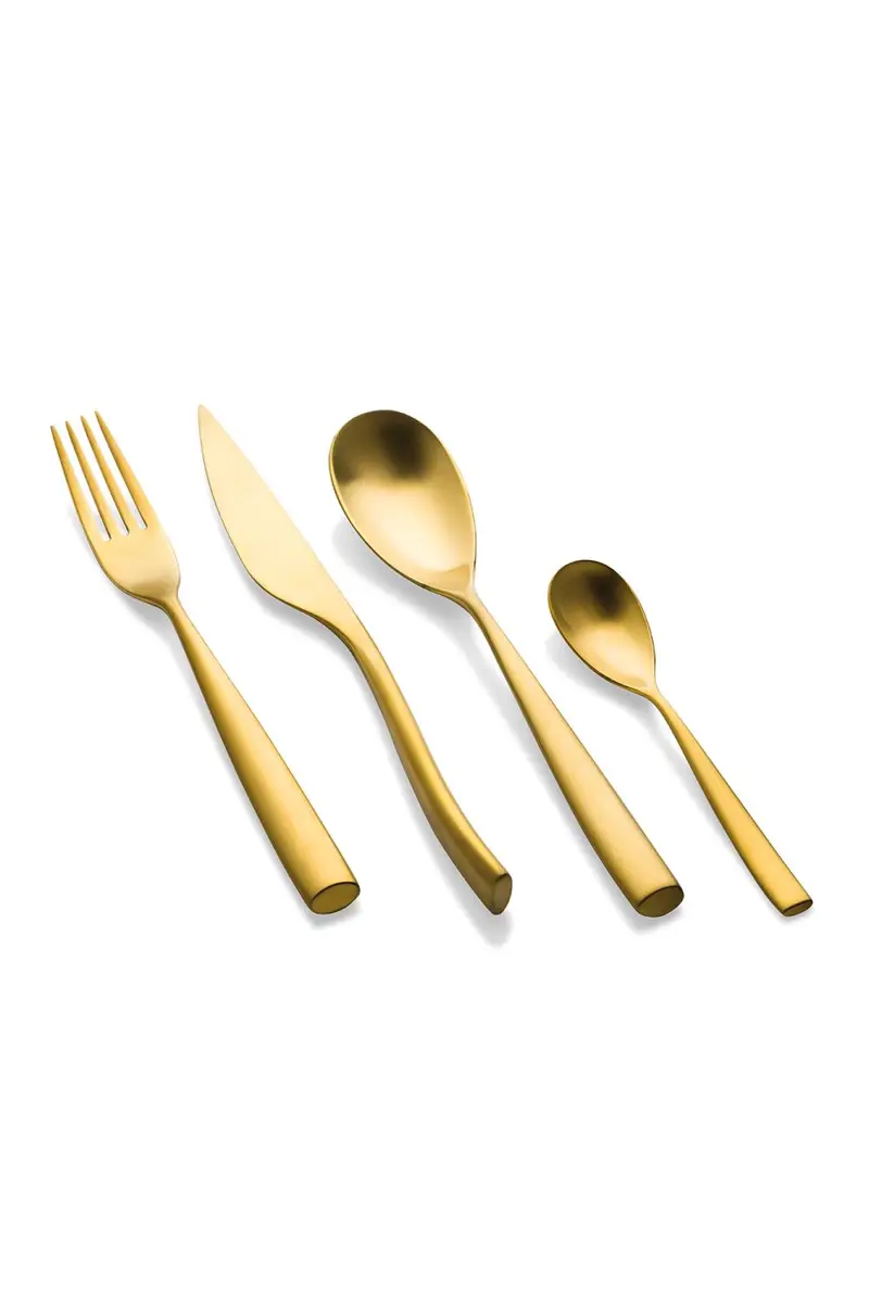 Mepra Arte Oro Ice 20-Piece Flatware Set | Thumbnail 4 Mepra Arte Oro Ice 20-Piece Flatware Set | Thumbnail 4