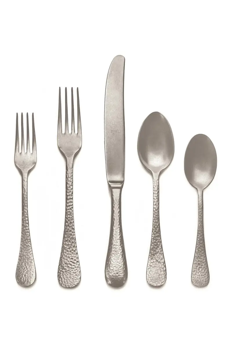 Mepra Epoque Pewter 5-Piece Flatware Set | Thumbnail 3