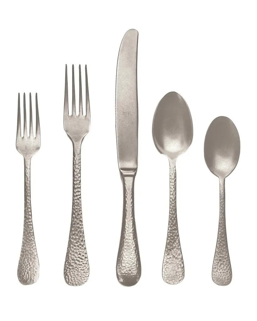 Mepra Epoque Pewter 5-Piece Flatware Set