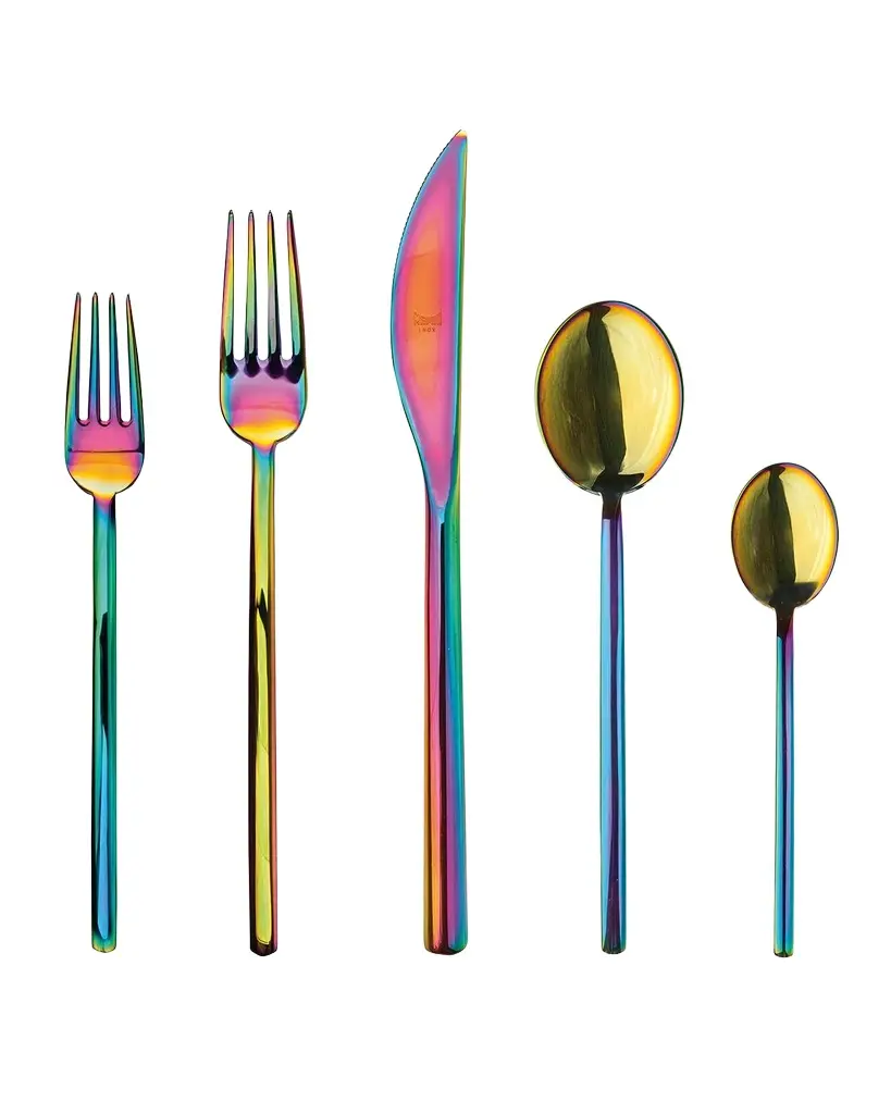 Mepra Due Rainbow 20-Piece Flatware Set