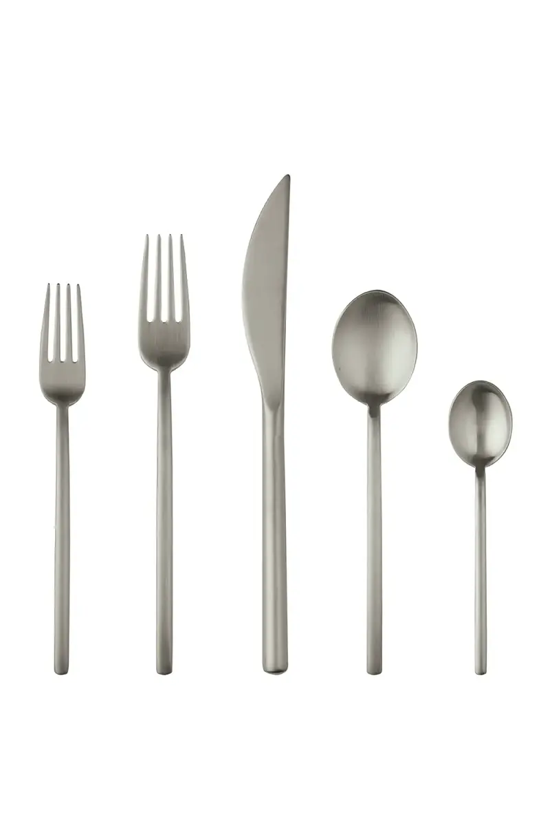 Mepra Due Ice Champagne 5-Piece Flatware Set | Thumbnail 2 Mepra Due Ice Champagne 5-Piece Flatware Set | Thumbnail 2