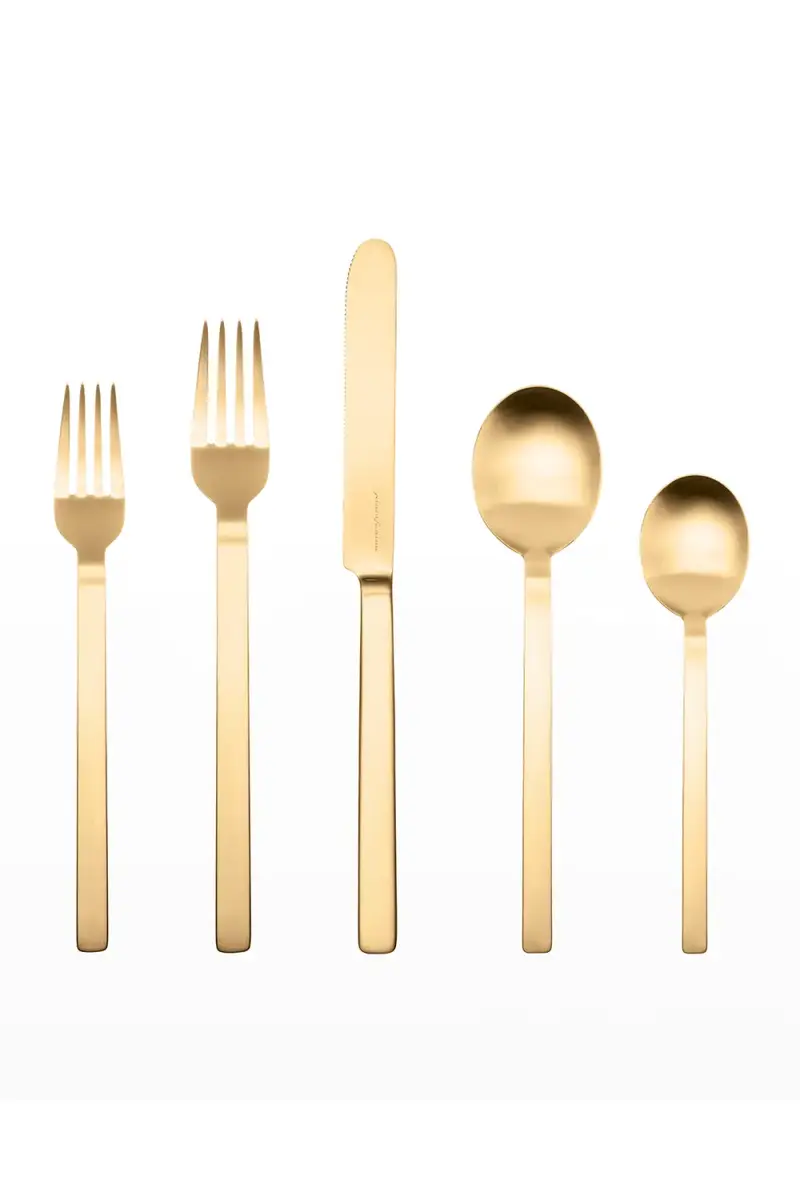 Mepra Stile Ice Oro 20-Piece Flatware Set | Thumbnail 2 Mepra Stile Ice Oro 20-Piece Flatware Set | Thumbnail 2