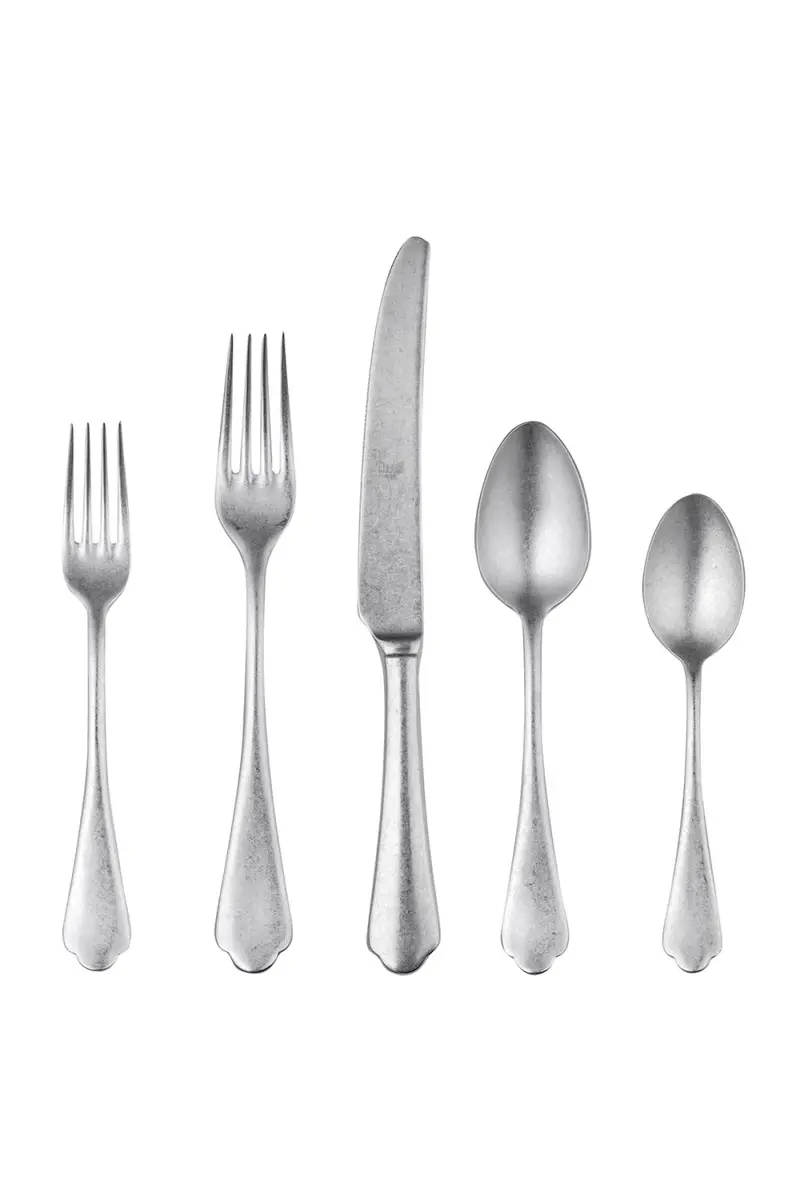 Mepra Dolce Vita Pewter 20-Piece Flatware Set | Thumbnail 3 Mepra Dolce Vita Pewter 20-Piece Flatware Set | Thumbnail 3