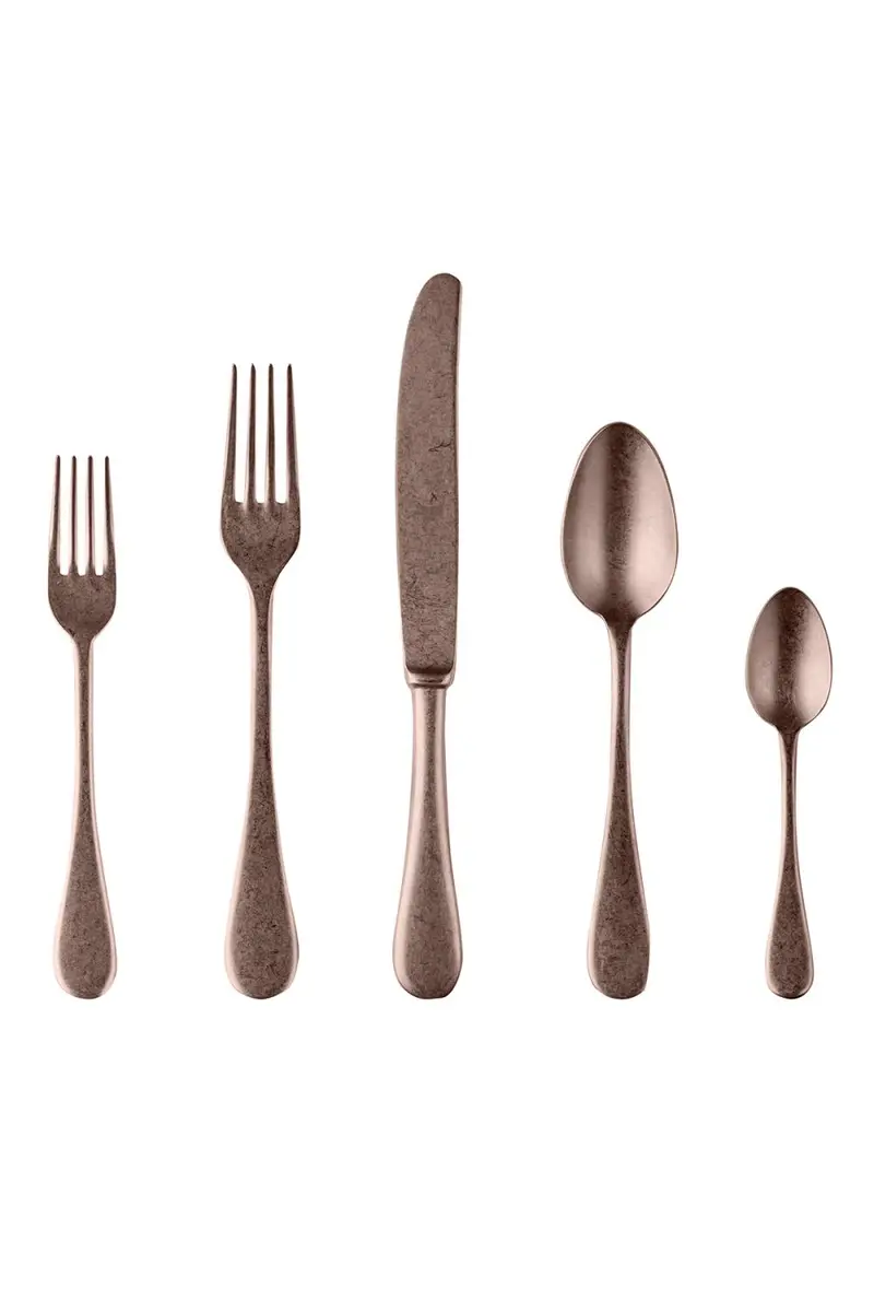 Mepra Vintage Bronzo 20-Piece Flatware Set | Thumbnail 3