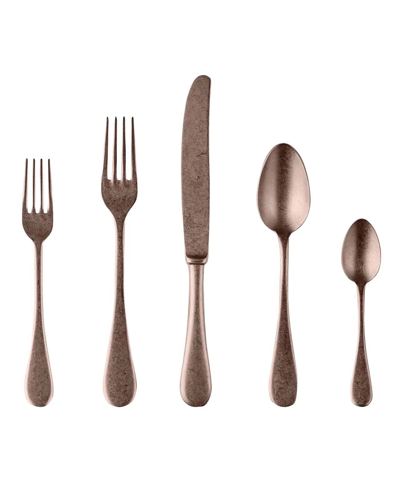 Mepra Vintage Bronzo 20-Piece Flatware Set