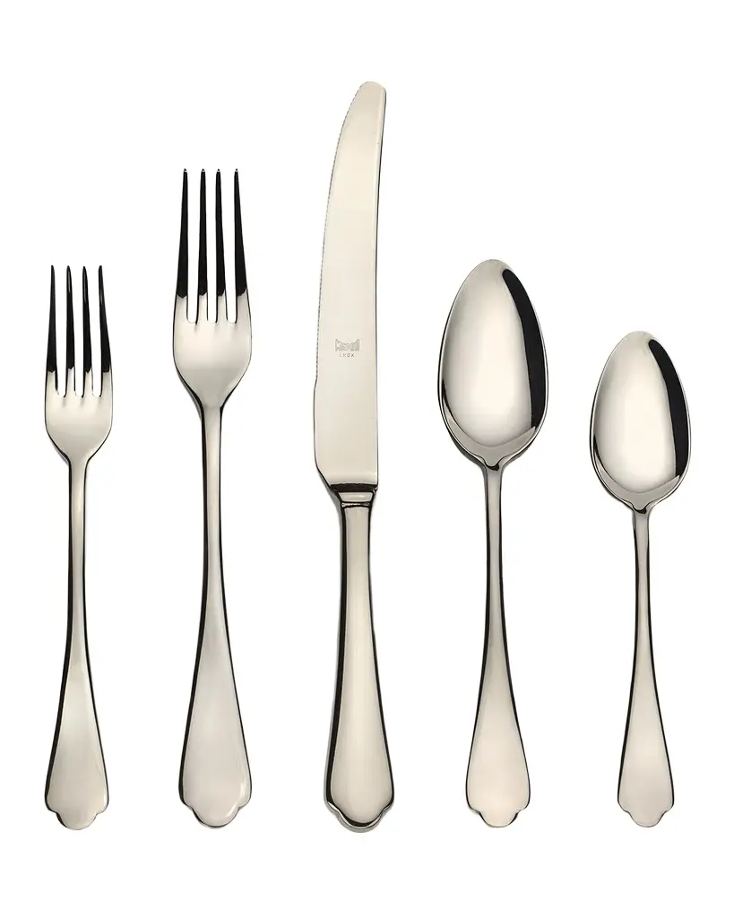 Mepra Dolce Vita Champagne 20-Piece Flatware Set