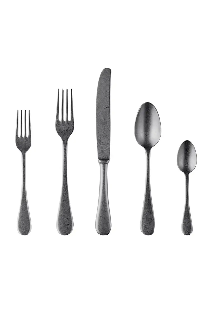 Mepra Vintage Champagne 5-Piece Flatware Setting | Thumbnail 3 Mepra Vintage Champagne 5-Piece Flatware Setting | Thumbnail 3