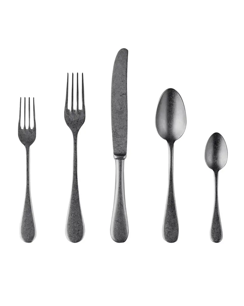 Mepra Vintage Champagne 5-Piece Flatware Setting