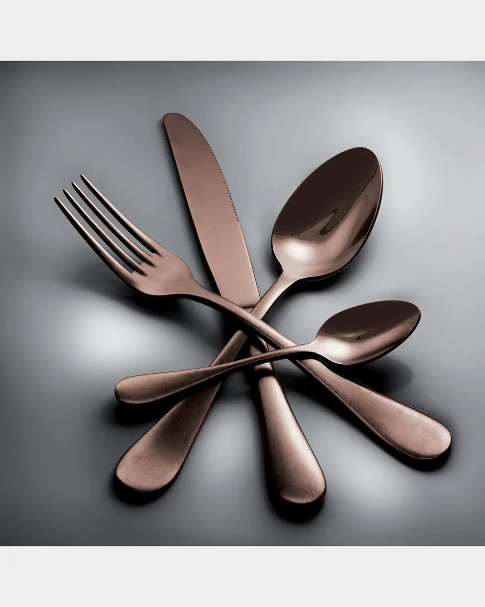 Mepra Vintage Champagne 5-Piece Flatware Setting | Thumbnail 2 Mepra Vintage Champagne 5-Piece Flatware Setting | Thumbnail 2