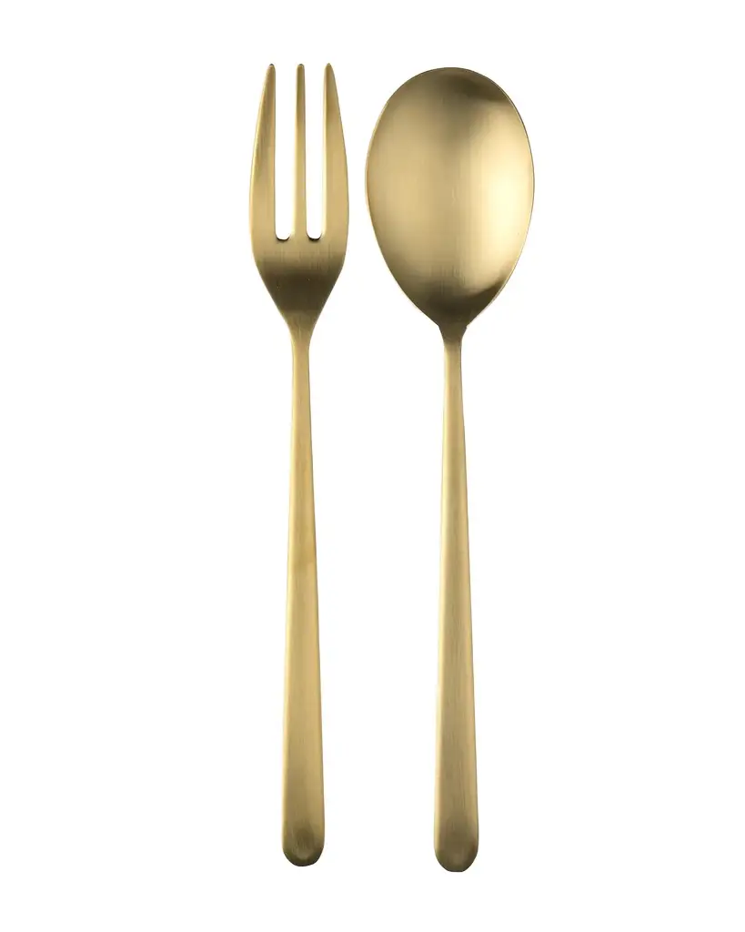 Mepra Linea Ice Oro Serving Utensil Set