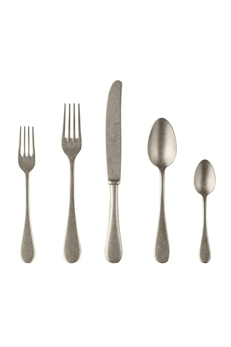 Mepra Vintage Champagne 5-Piece Flatware Setting | Thumbnail 3 Mepra Vintage Champagne 5-Piece Flatware Setting | Thumbnail 3