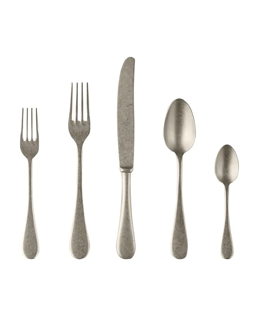 Mepra Vintage Champagne 5-Piece Flatware Setting