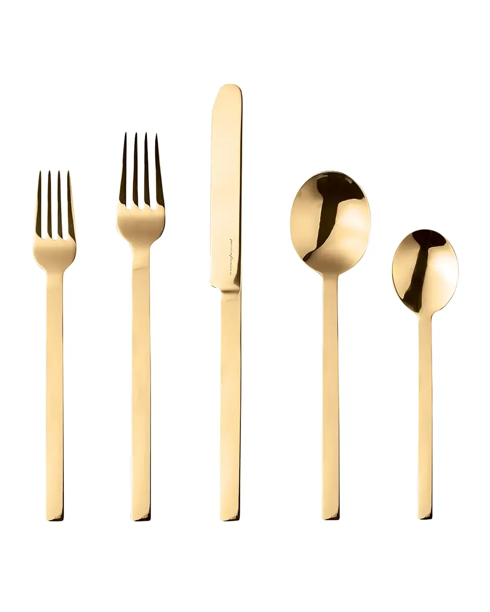 Mepra Stile Oro 20-Piece Flatware Set | Thumbnail 2 Mepra Stile Oro 20-Piece Flatware Set | Thumbnail 2